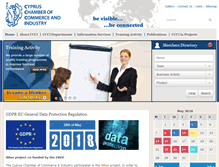Tablet Screenshot of ccci.org.cy